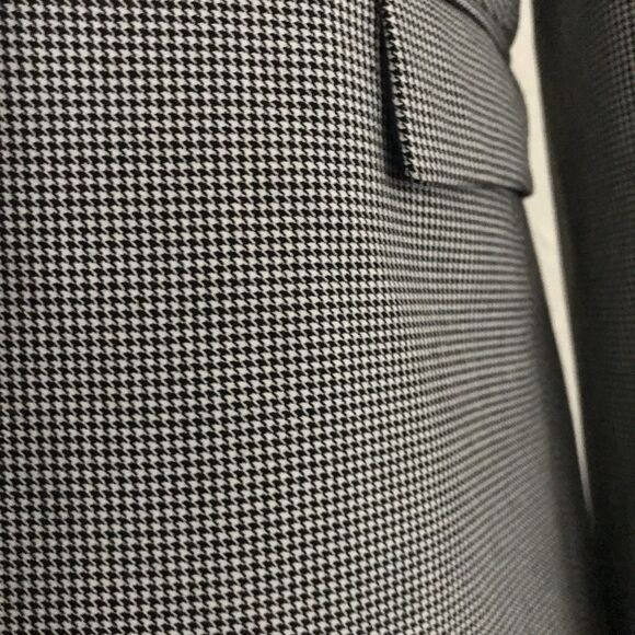 J Crew Black White Houndstooth Long Sleeve Classic Peplum Blazer 8 - Picture 3 of 10